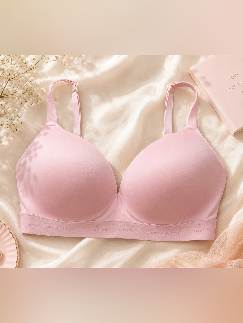 PINK Wear Everywhere Wireless Pushup Bra